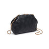 Pauline Woven Crossbody in Black