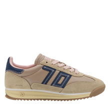  Jogger in Camel / Navy / Pink