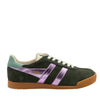 Elan Glitz in Khaki / Lilac / Green