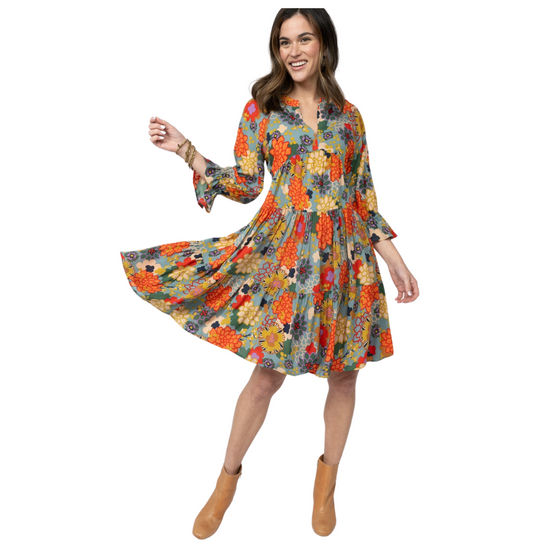 Claudia Floral Dress