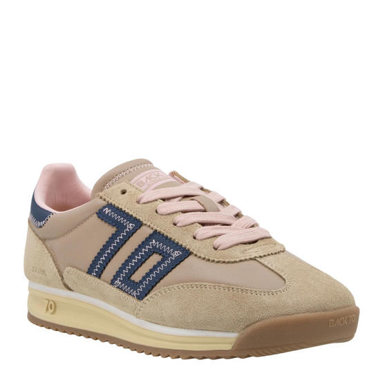 Jogger in Camel / Navy / Pink