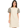 Leopard Sleeve Dress