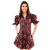Vanderpump Brocade Bow Dress