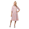 Plaid Midi Swing Dress