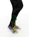 Mardi Gras Glitter Star Eve Sneaker