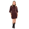 Desert Suede Swing Dress