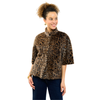 Leopard Capelet