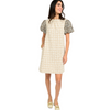 Leopard Sleeve Dress