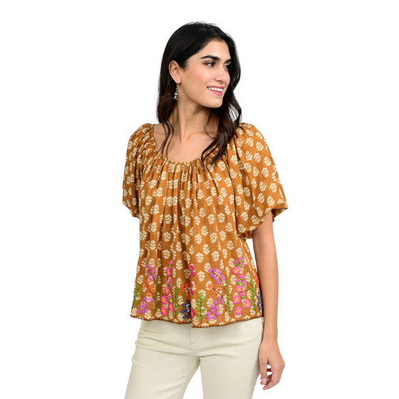 Garden of Flowers Top