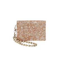  Ross Beaded Wristlet in Gilded Petals