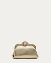 Full Circle Micro Crossbody: Warm Champagne
