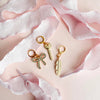 Leo & Lee Studio - Shoe Charm and Lace Sets |  Sneaker Charm and Lace Sets : Hot Pink Laces/Honeycomb/Bee/Flower