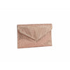 Envelope Evening Clutch in Rose Gold