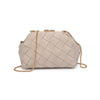 Pauline Woven Crossbody in Ivory