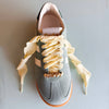 Leo & Lee Studio - Shoe Charm and Lace Sets |  Sneaker Charm and Lace Sets : Hot Pink Laces/Honeycomb/Bee/Flower