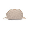 Pauline Woven Crossbody in Ivory