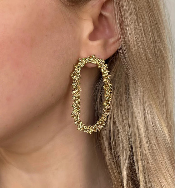 Gold Garland Earrings
